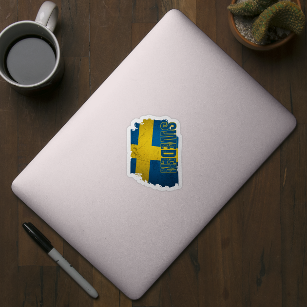 Sweden flag, swedish flag by eka123